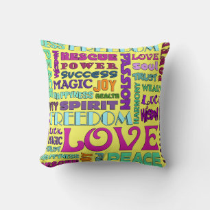 Words Of The Spirit Way Throw Pillow