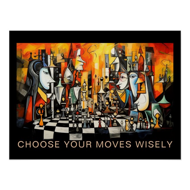 Words of Wisdom Chess  Poster (Front)