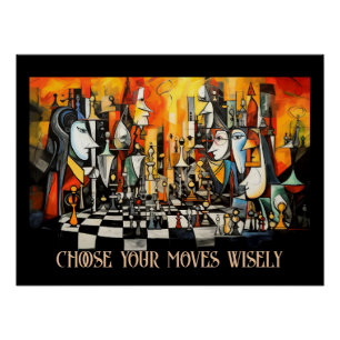 Words of Wisdom Chess Poster