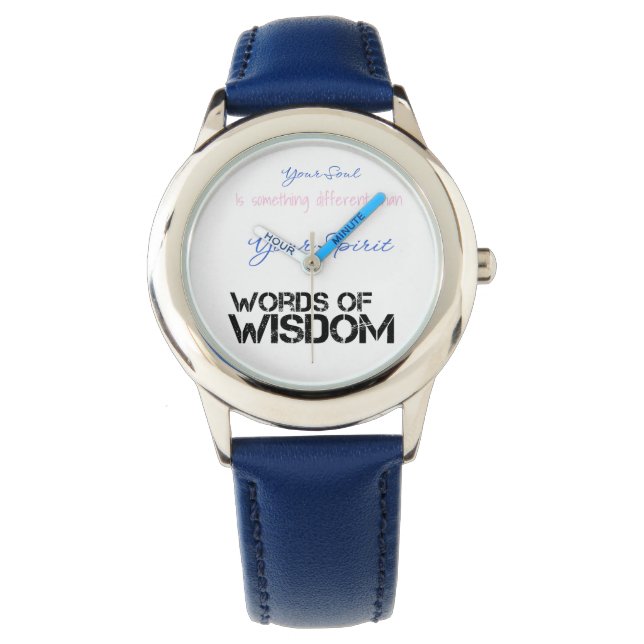 Words of Wisdom eWatch Watch Watch Watch Watch Wat (Front)