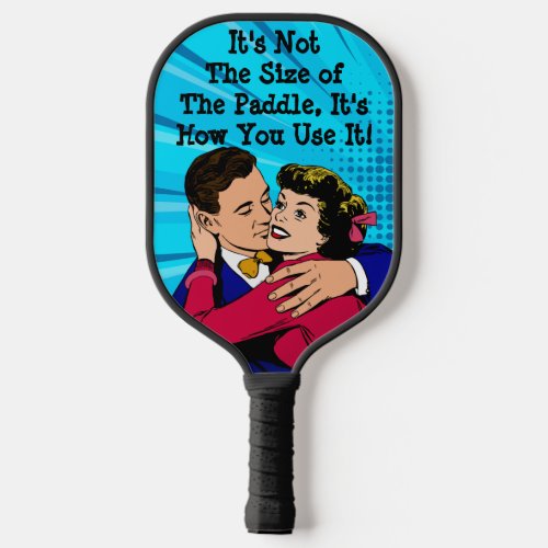 Words of Wisdom Funny Comic Lovers Quote Pickleball Paddle