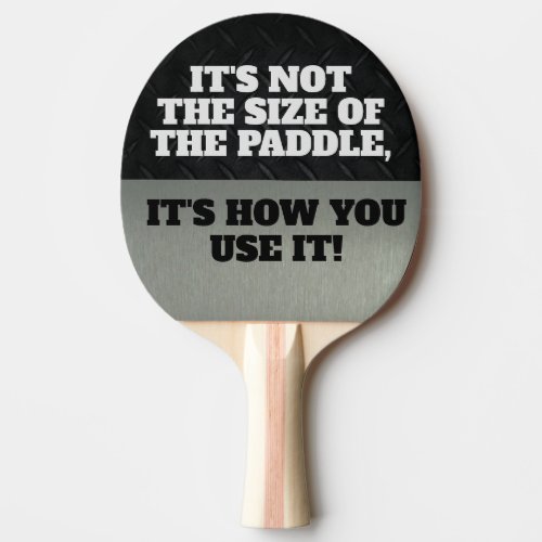 Words of Wisdom Funny Ping Pong Quote Ping Pong Paddle