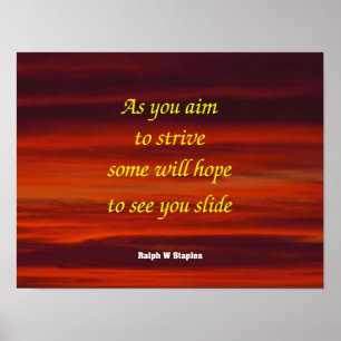 Words of wisdom poster