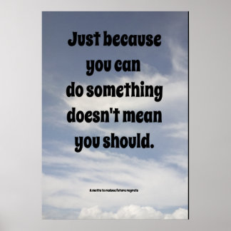 Words of wisdom. poster