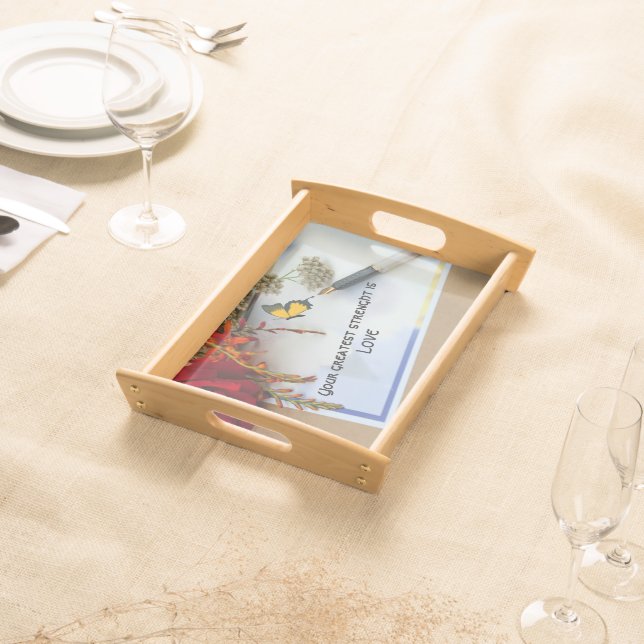 Words of Wisdom Serving Tray (Front)