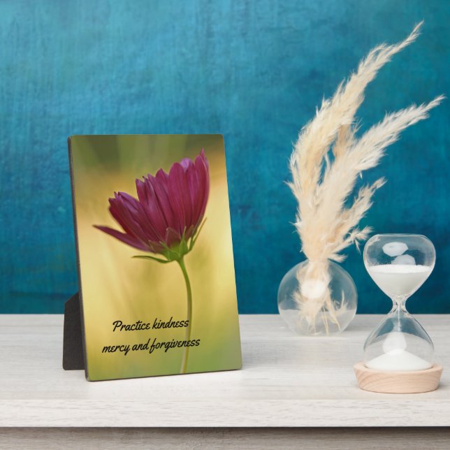 Words Of Wisdom Tabletop Plaque with Easel (Side)