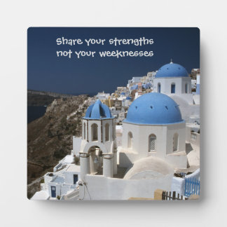 Words of Wisdom Tabletop Plaque with Easel