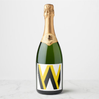 Words Of Wisdom Videos Logo Sparkling Wine Label