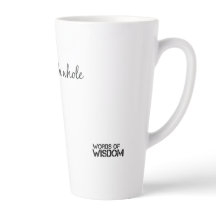 Words or Wisdom Latte Mok