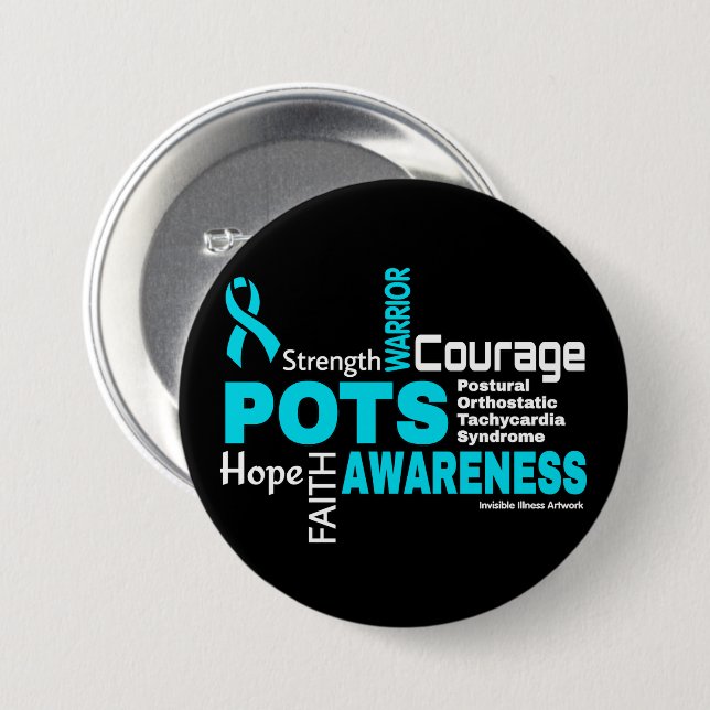 Words...POTS Button (Front & Back)