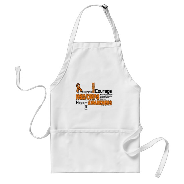 Words...RSD/CRPS Adult Apron (Front)