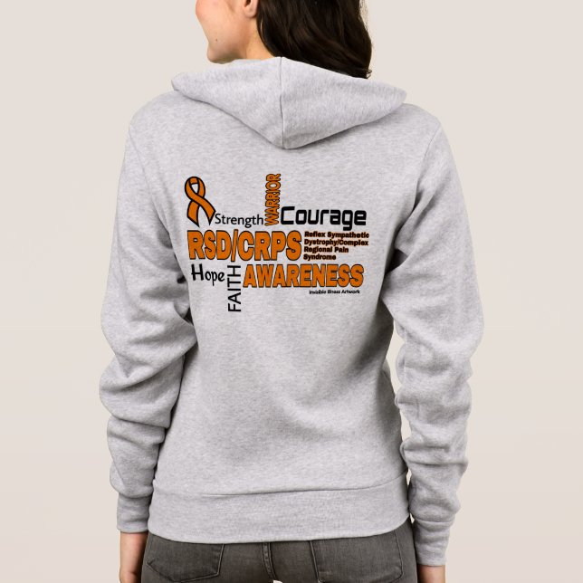 Words...RSD/CRPS Hoodie (Back)