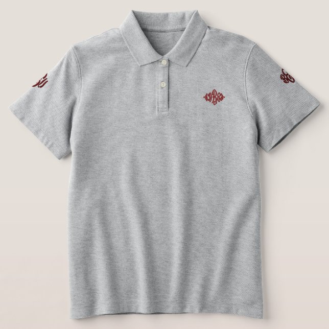 Words That Inspire: Unveiling Truths and Wisdom Embroidered Polo Shirt (Design Front)