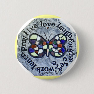 WORDS TO LIVE BY BUTTON