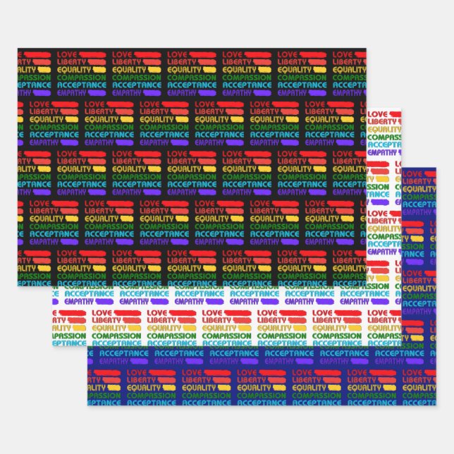Words To Live By Collection Wrapping Paper Sheets (Set)