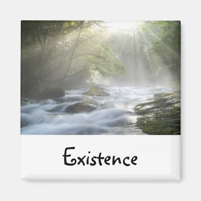 Words To Live By: Existence Magnet (Front)