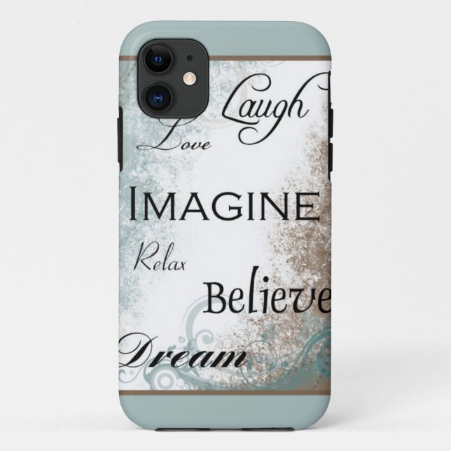 Words to Live By iPhone 5 Case (Back)