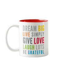 WORDS TO LIVE BY modern motivational mantra quote