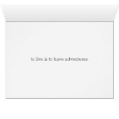 Words To Travel By (Inside Horizontal (Bottom))