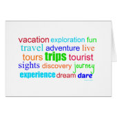 Words To Travel By (Front Horizontal)