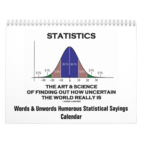 Words & Unwords Humorous Statistical Sayings Calendar