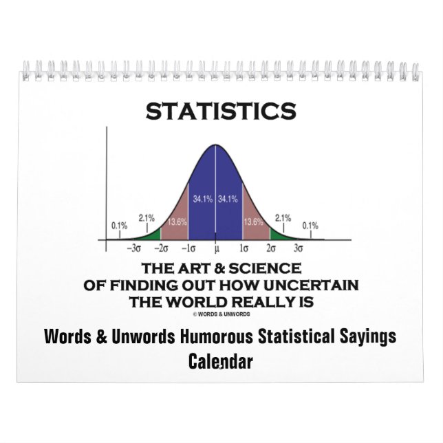 Words & Unwords Humorous Statistical Sayings Calendar (Cover)