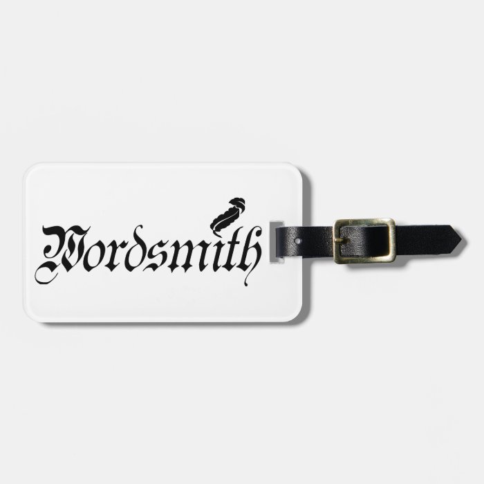 Wordsmith Travel Bag Tag