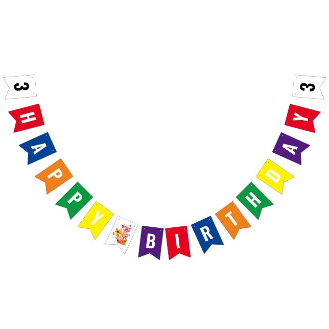 WordWorld Bunting Birthday Banner (All)
