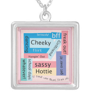 Wordy Necklace