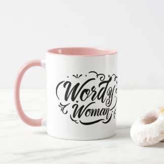 Wordy Woman Mug 