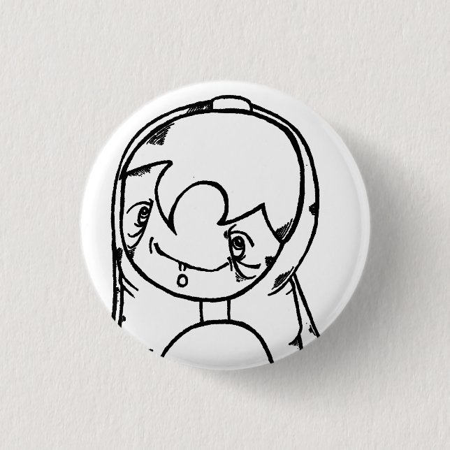 work0222 pinback button (Front)
