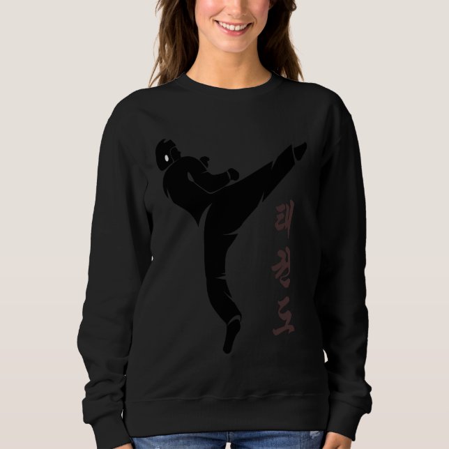 Work and life balance My Favourite hobby Taekwondo Sweatshirt (Front)