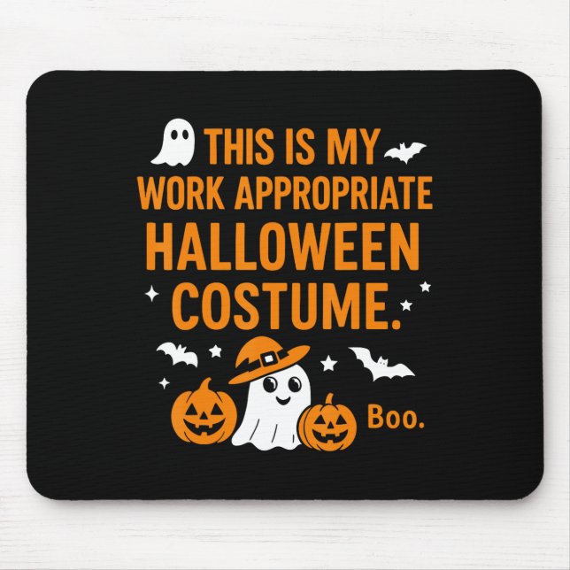 Work Appropriate Ghost Costumes  Mouse Pad (Front)