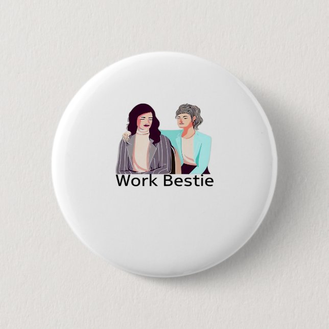 Work Beast Classic Button (Front)