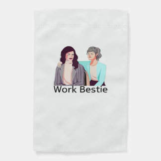 Work Beast Classic Garden Flag
