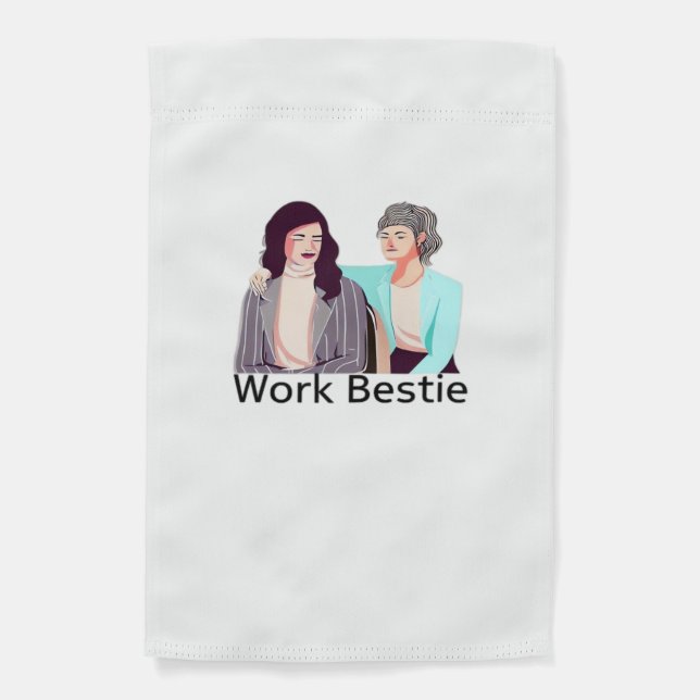 Work Beast Classic Garden Flag (Front)