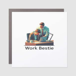 Work Best Classic Car Magnet