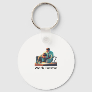 Work Best Classic Keychain