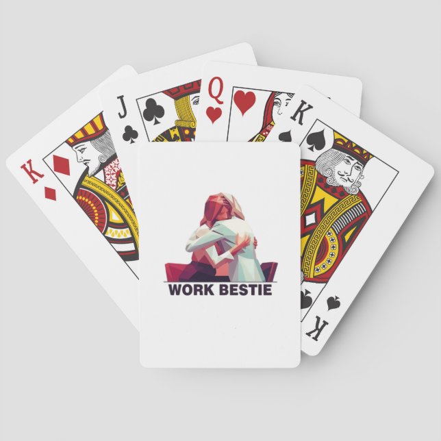 Work Best Classic Viral Poker Cards (Back)