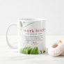 Work Bestie | Monogram Coworker Coffee Mug