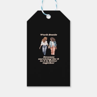 Work Besties - Emotional Help Coworker Gift Tags