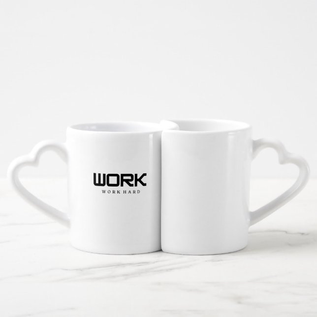 work  coffee mug set (Front Nesting)
