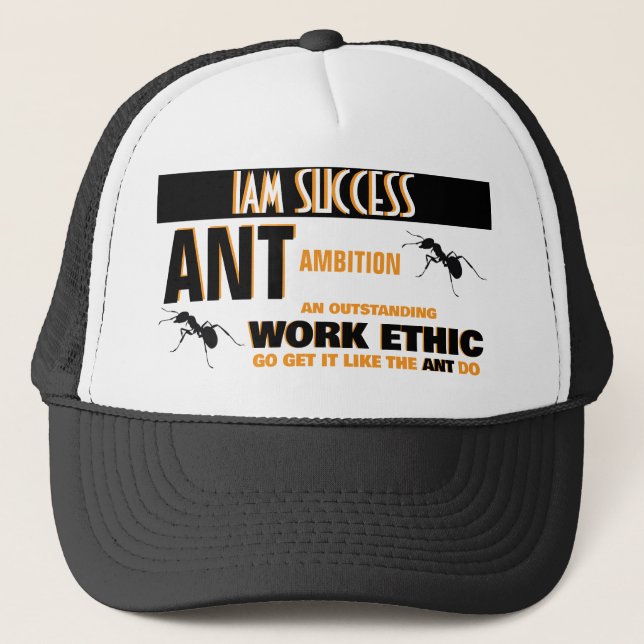 WORK ETHIC TRUCKER HAT (Front)