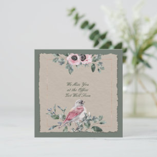 Work Family Misses You Get Well