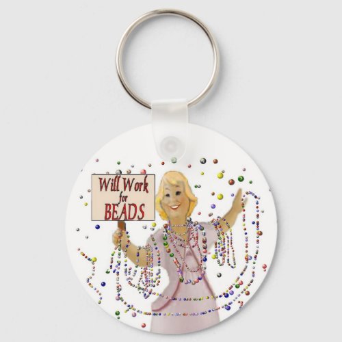 Work for Beads Keychain