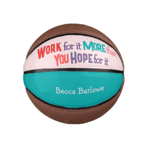 Work For It Mini Basketball