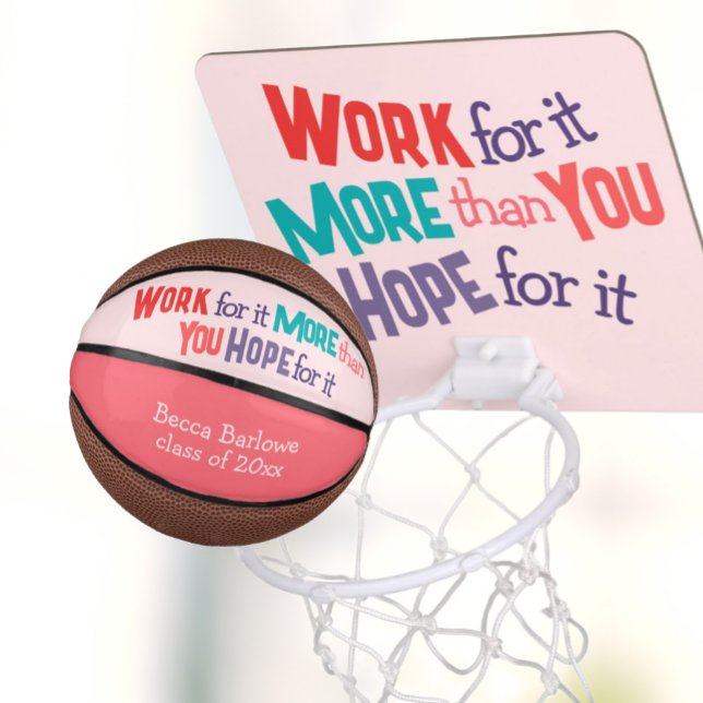 Work For It Mini Basketball (Creator Uploaded)