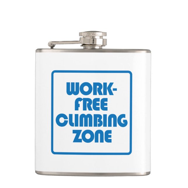 Work Free Climbing Zone Flask (Front)