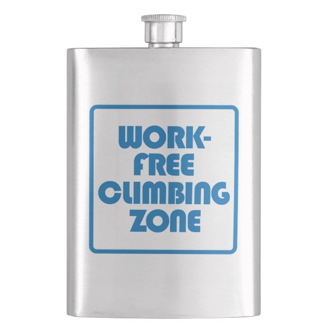 Work Free Climbing Zone Flask (Front)