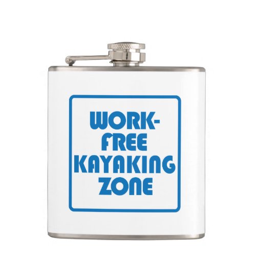 Work Free Kayaking Zone Flask